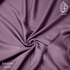 Kingdom Boski Unstitched Men Suit Dusty Purple