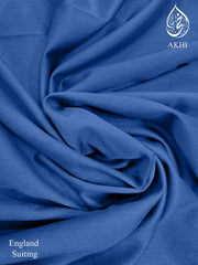 Men’s Unstitched England suiting Royal Blue