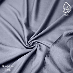 Kingdom Boski Unstitched Men Suit Slate Gray