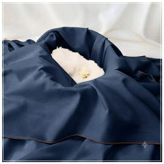 AKHI ALA MAYAR Boski – Navy Blue | Men's Fabric