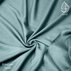 Kingdom Boski Unstitched Men Suit aqua