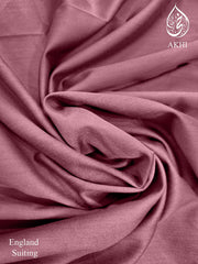 Men’s Unstitched England suiting Dusty Rose
