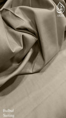 Men’s Unstitched Bulbul suiting Taupe Beige