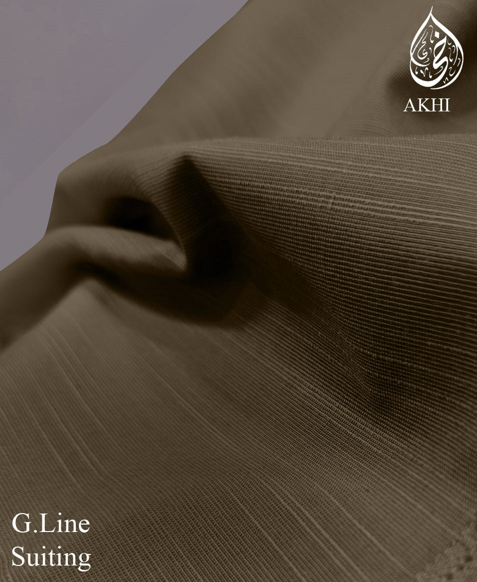 G.line Men’s Unstitched suiting Brown