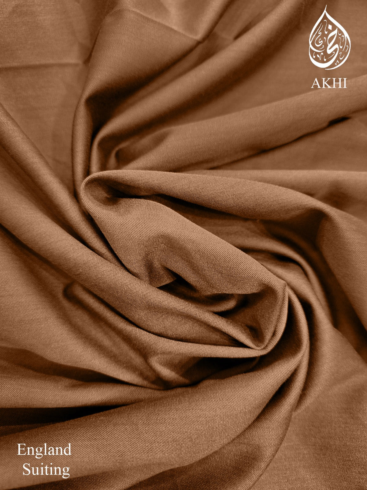 Men’s Unstitched England suiting  Camel Brown