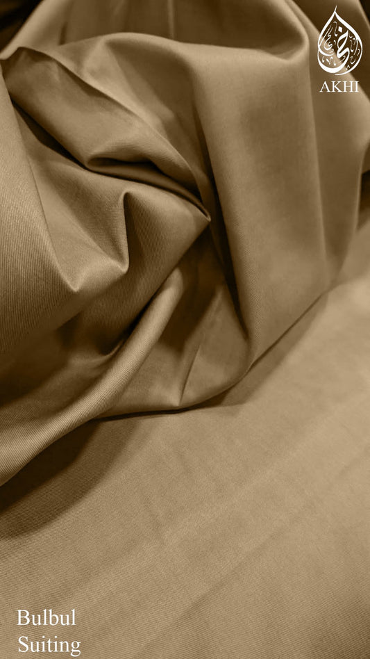Men’s Unstitched Bulbul suiting Khakhi