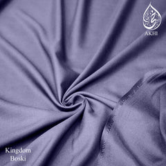 Kingdom Boski Unstitched Men Suit Lavender Gray