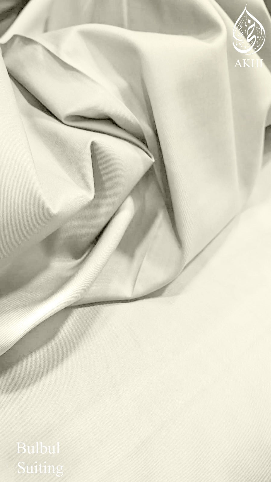Men’s Unstitched Bulbul suiting Off-White