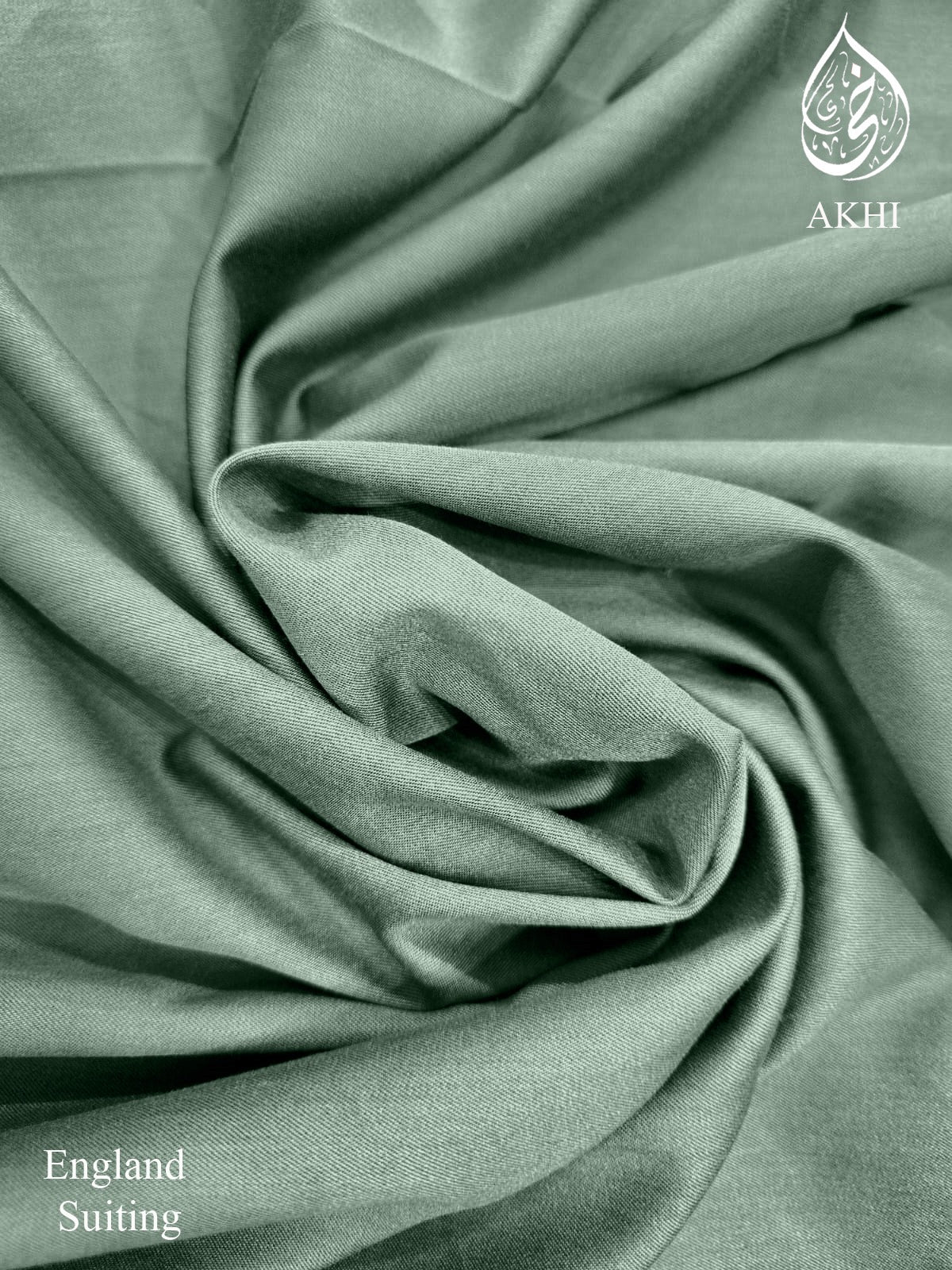 Men’s Unstitched England suiting Olive Green