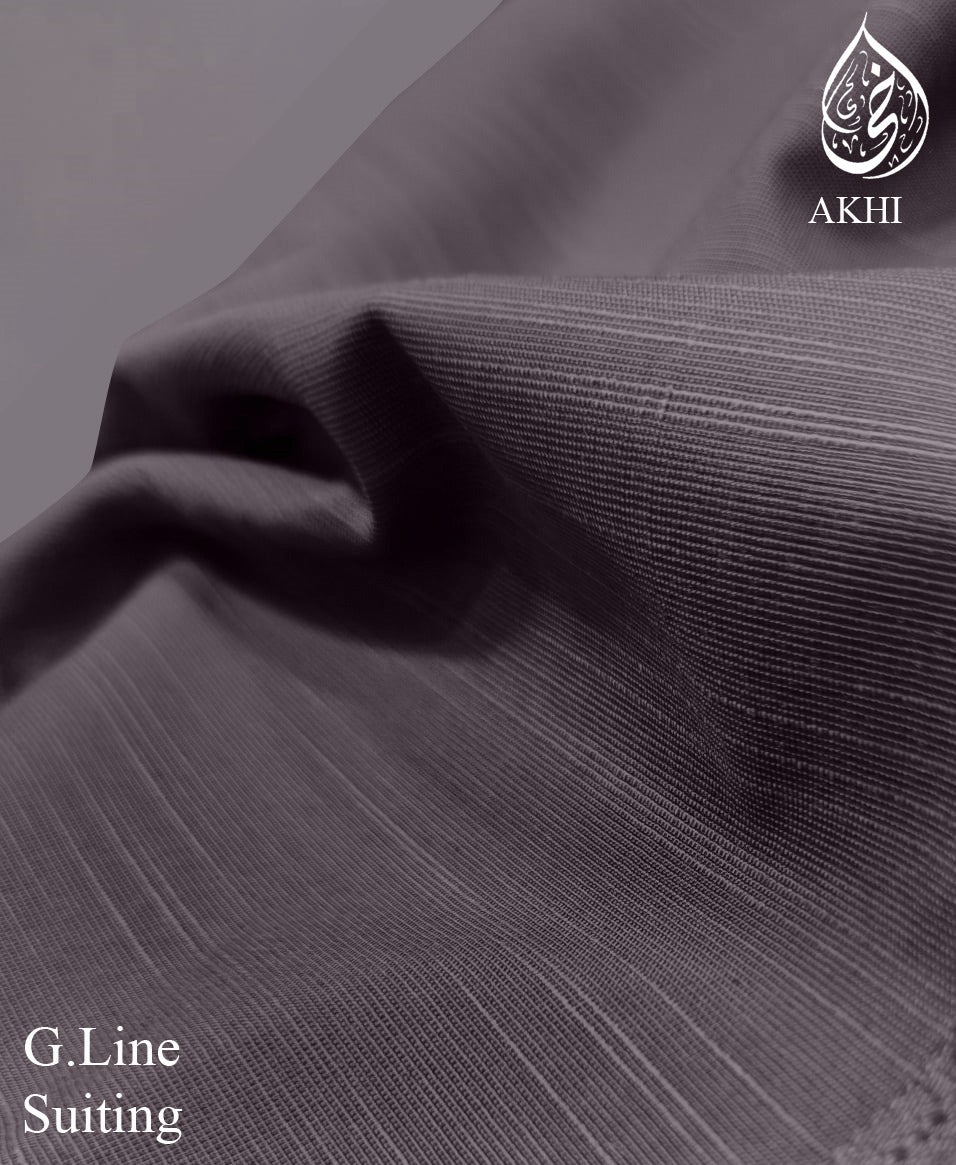 G.line Men’s Unstitched suiting Purple