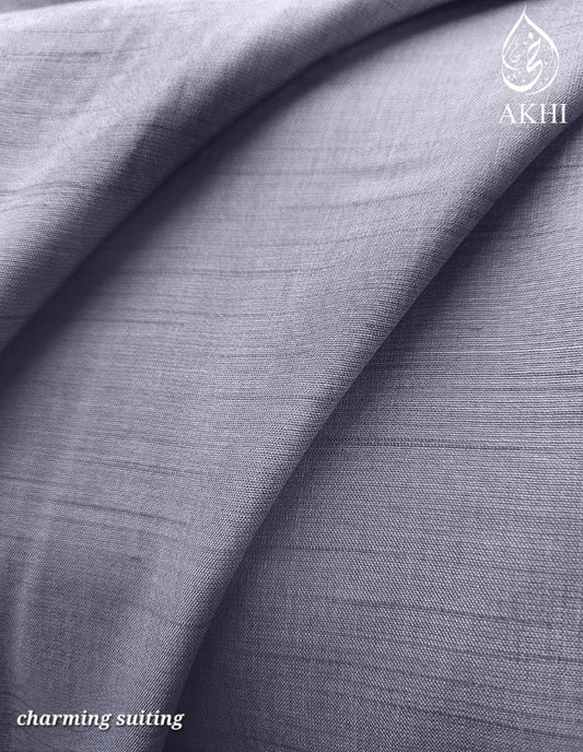 Men’s Unstitched charming Suiting Purple