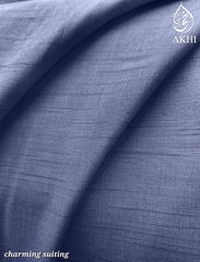 Men’s Unstitched charming Suiting Royal Blue