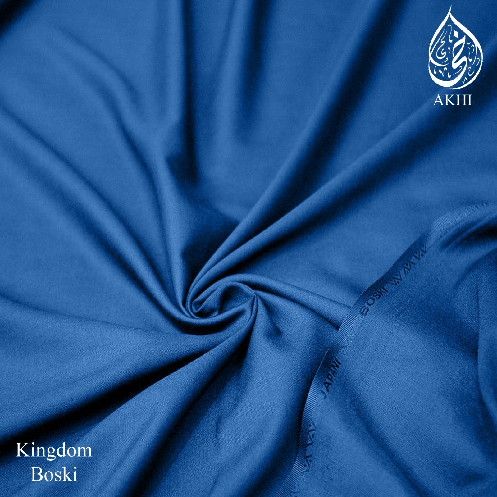 Kingdom Boski Unstitched Men Suit Royal blue