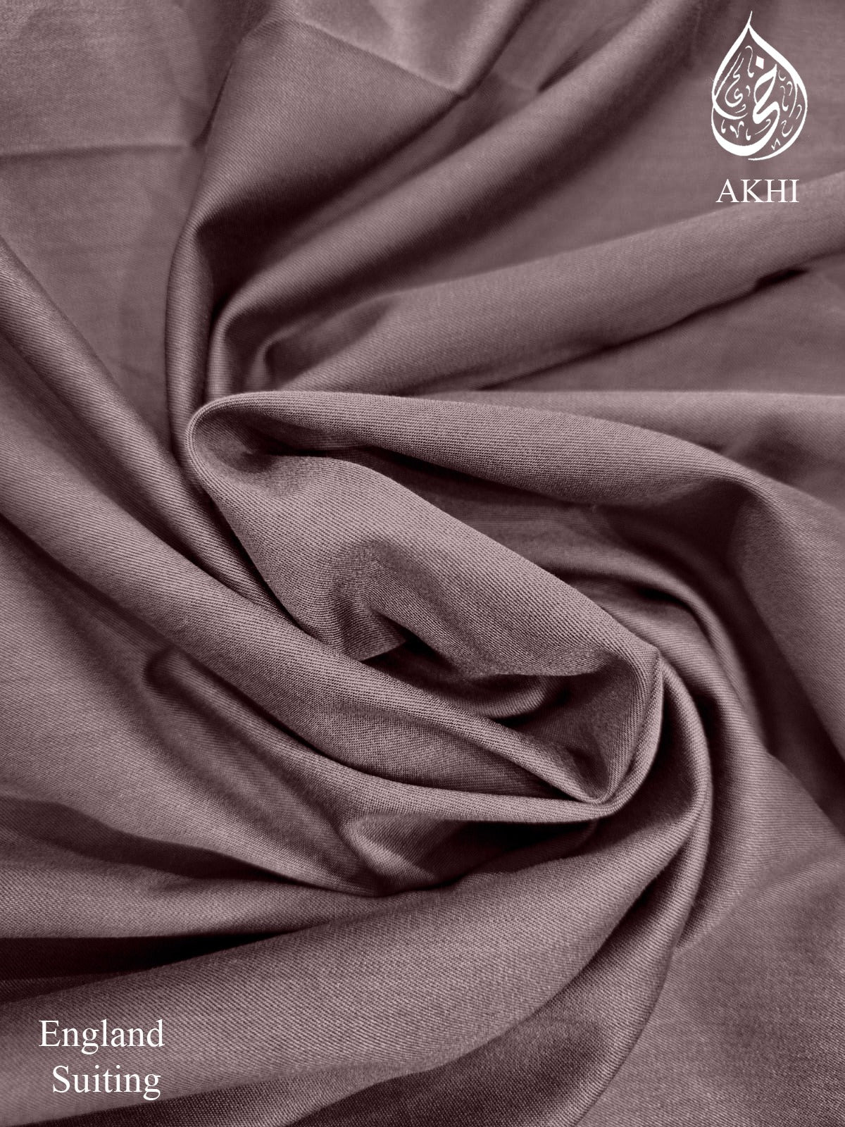 Men’s Unstitched England suiting Smokey Mauve