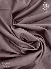 Men’s Unstitched England suiting Smokey Mauve