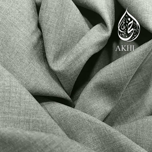 AKHI Magnum Summer Suiting – Olive Green | Men's Fabric