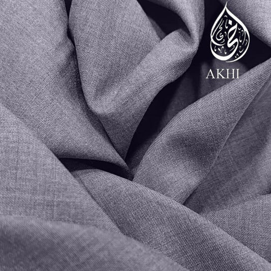 AKHI Magnum Summer Suiting – Slate Grey | Men's Fabric