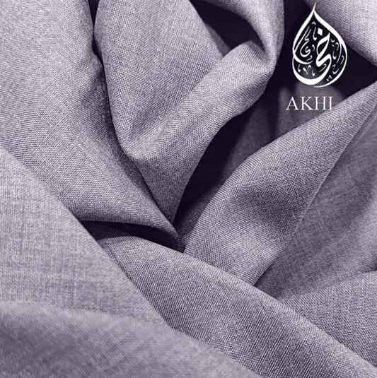 AKHI Magnum Summer Suiting – Lavender Grey | Men's Fabric