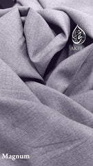 AKHI Magnum Summer Suiting – Lavender Grey | Men's Fabric