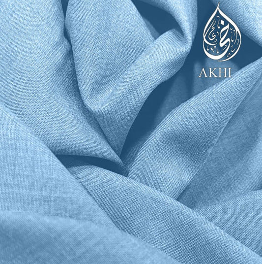 AKHI Magnum Summer Suiting – Sky Blue | Men's Fabric
