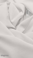 AKHI Magnum Summer Suiting – Pure White | Men's Fabric