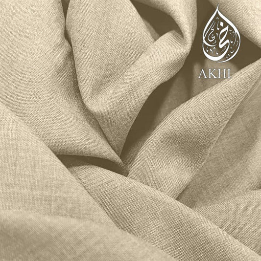 AKHI Magnum Summer Suiting – Light Beige | Men's Fabric
