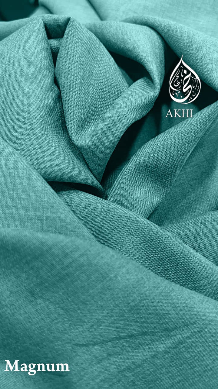 AKHI Magnum Summer Suiting – Sea Green | Men's Wash & Wear