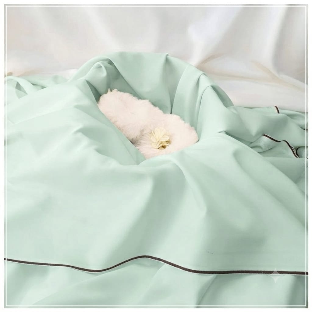 AKHI ALA MAYAR Boski – Mint Green | Men's Fabric