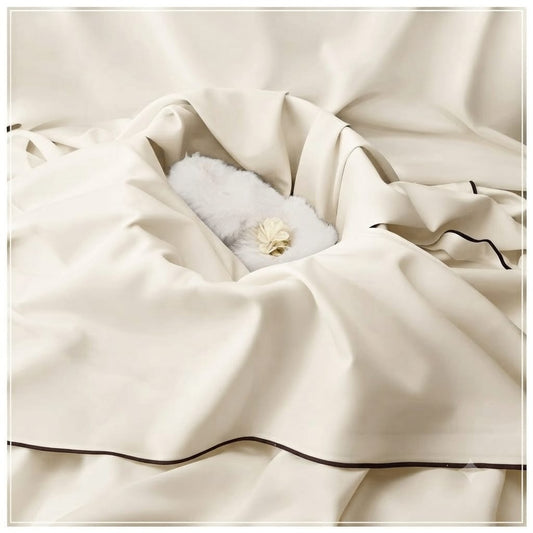AKHI ALA MAYAR Boski – Creamy Beige | Men's Fabric