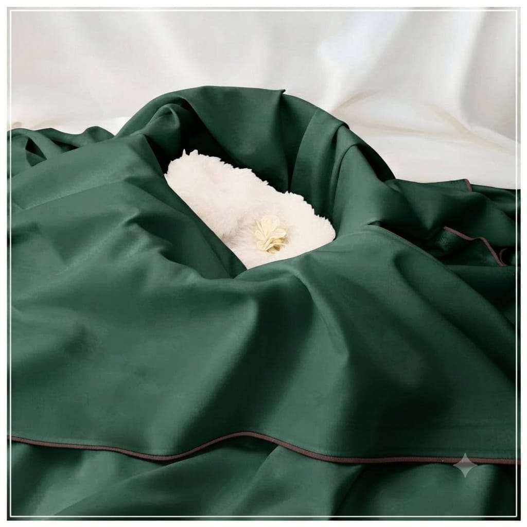 AKHI ALA MAYAR Boski – Emerald Green | Men's Fabric