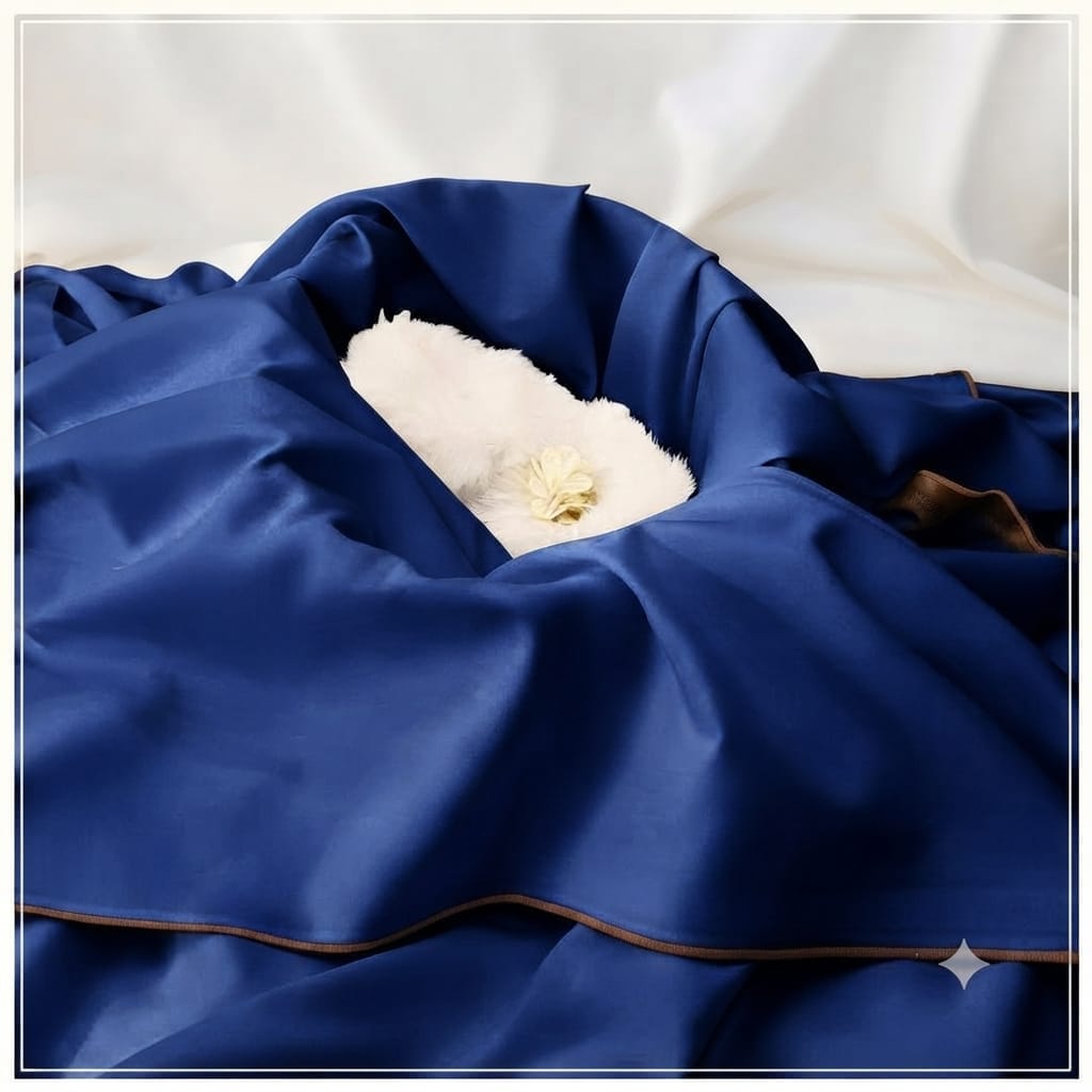 AKHI ALA MAYAR Boski – Royal Blue | Men's Fabric