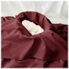 AKHI ALA MAYAR Boski – Deep Maroon | Men's Fabric