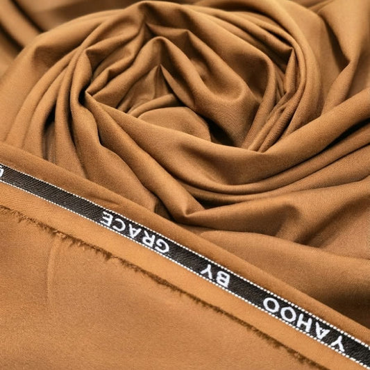 Big Arch – Camel Brown | Men's Unstitched Fabric