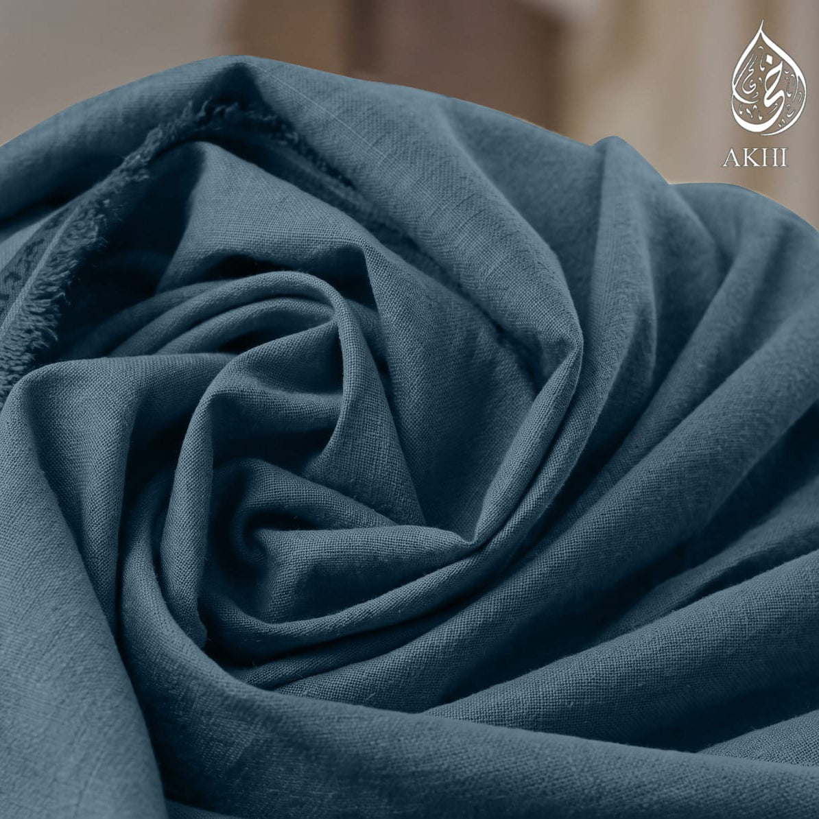 Luxury Suiting – Teal Blue | AKHI Fabrics