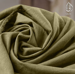 Luxury Suiting – Olive Green | AKHI Fabrics