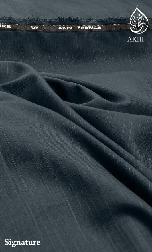 AKHI Signature Collection – Premium Men's Unstitched Suiting Fabric