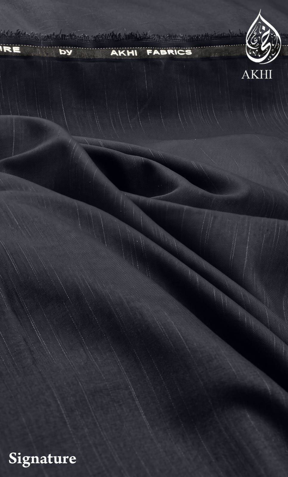 AKHI Signature Collection – Premium Men's Unstitched Suiting Fabric