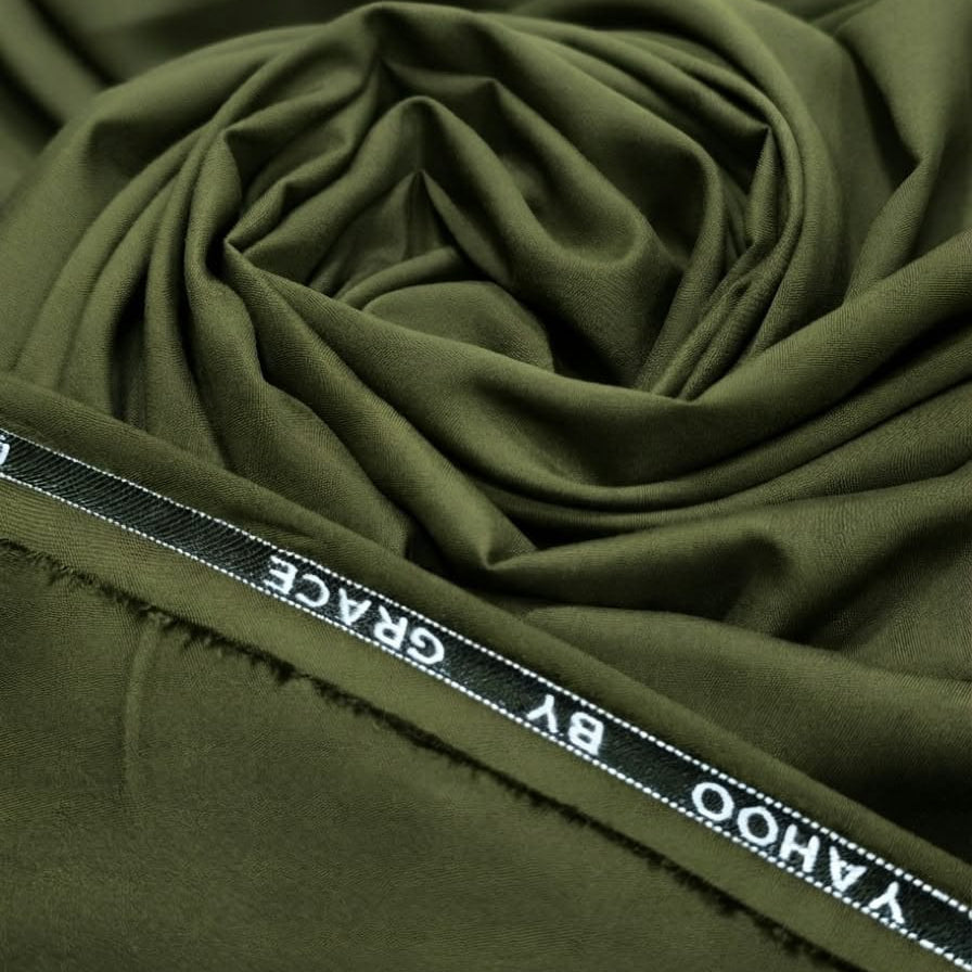 Big Arch – Olive Green | Men's Unstitched Fabric