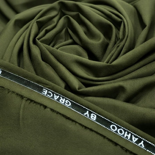 Big Arch – Olive Green | Men's Unstitched Fabric