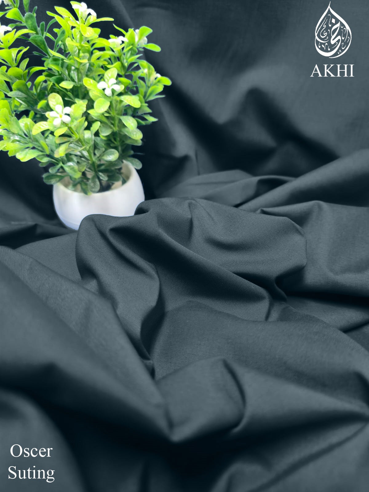 Men’s Unstitched Oscar Suiting Dark |Grey