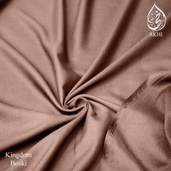 Kingdom Boski Unstitched Men Suit light brown