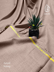 Men’s Unstitched Aircot winter suiting peach